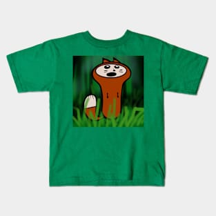 Foxashroom in the Big Forest Kids T-Shirt